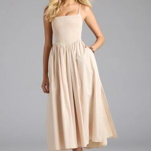 Windsor Effortless Era Woven A-Line Midi Dress